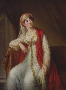 Madame Giuseppina Grassini (1773-1850) i rollen som Zaire, 1805